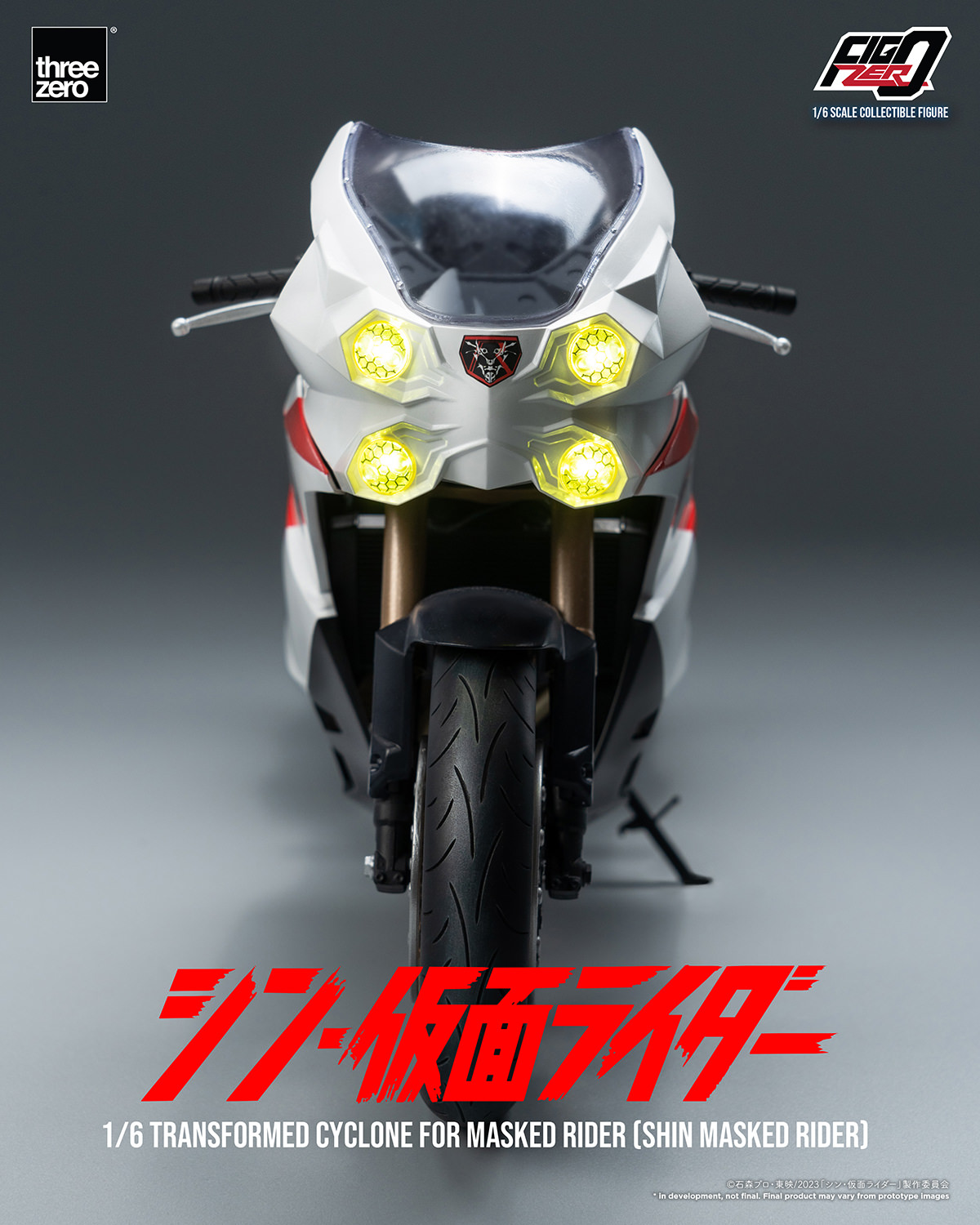 [Pre-Order] FigZero: Shin Masked Rider - Transformed Cyclone